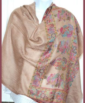 Handwoven Pashmina Cashmere Shawl Wrap