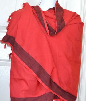 Cotton Silk Solid Wrap Stole