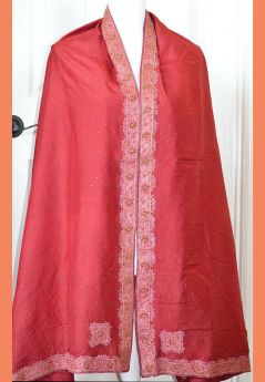 Silk vintage long stole