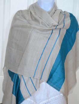 Handwoven Pashmina Cashmere Wool Shawl Wrap