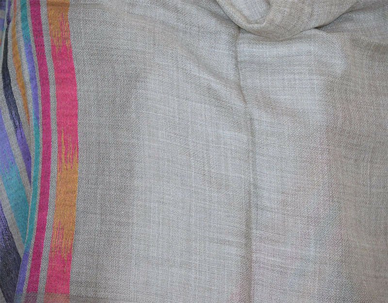Handwoven Pashmina Cashmere Wool Shawl Wrap - Image 4