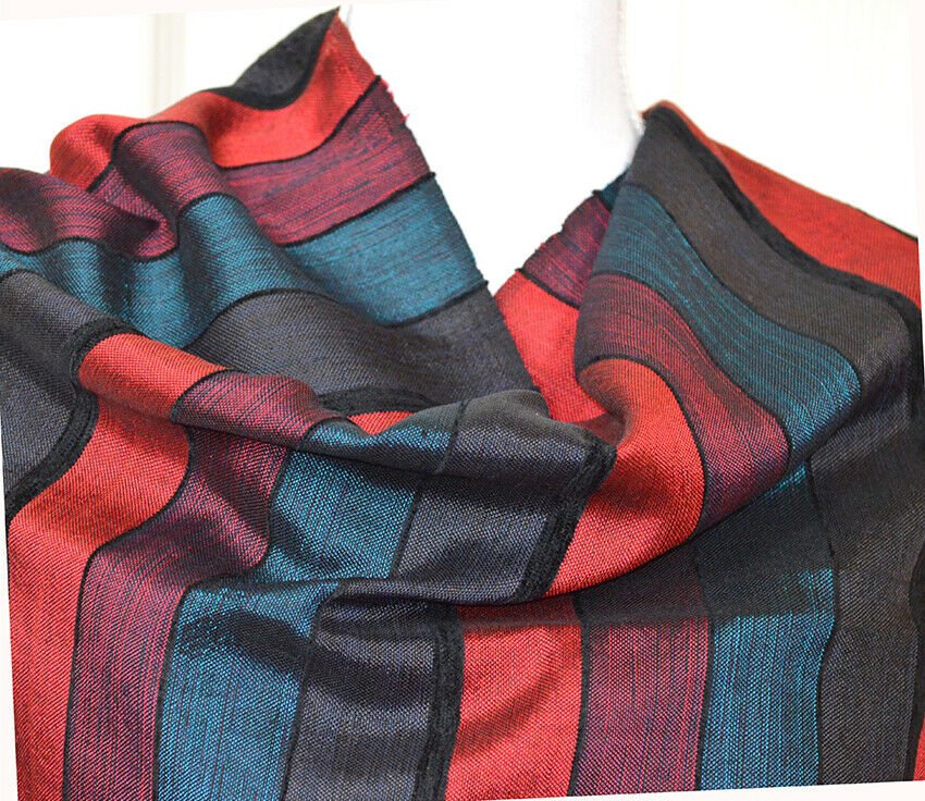 Moroccan silk stole wrap - Image 4
