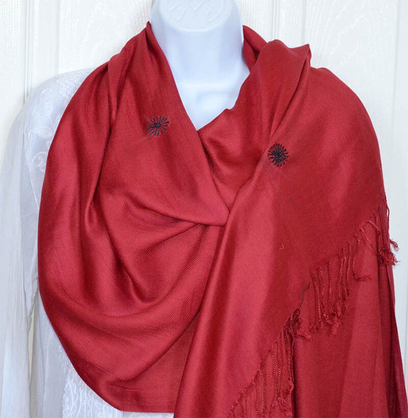 Plain Solid Shawl Wrap