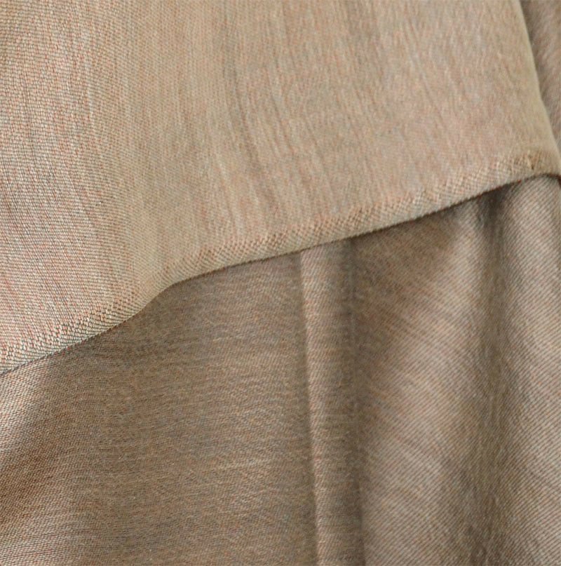 Handwoven Double Sided Silk Shawl Wrap - Image 5