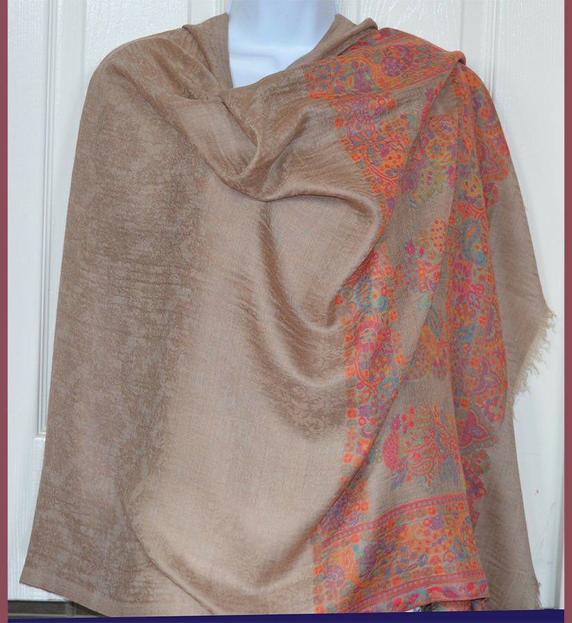 Handwoven Pashmina Cashmere Shawl Wrap