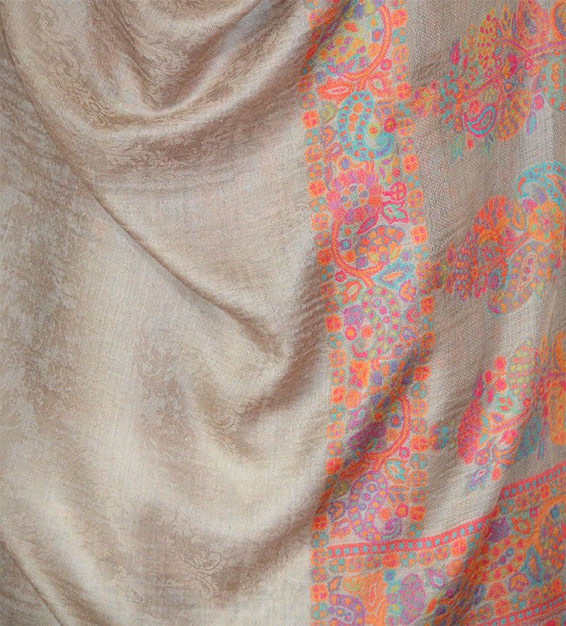 Handwoven Pashmina Cashmere Shawl Wrap - Image 6