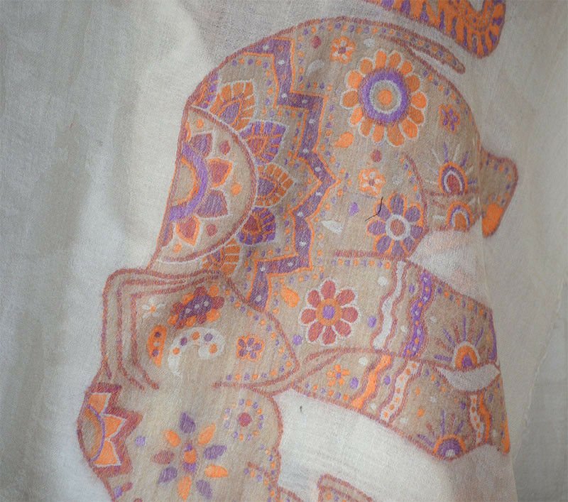 Handwoven Pashmina Cashmere Shawl Wrap - Image 5